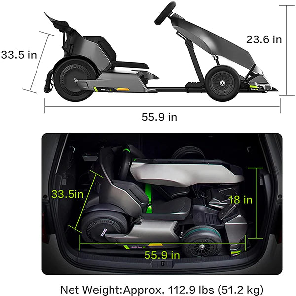 š„2025š„SEGWAY GOKART PRO (can also be used as a balance car for weekday travel)