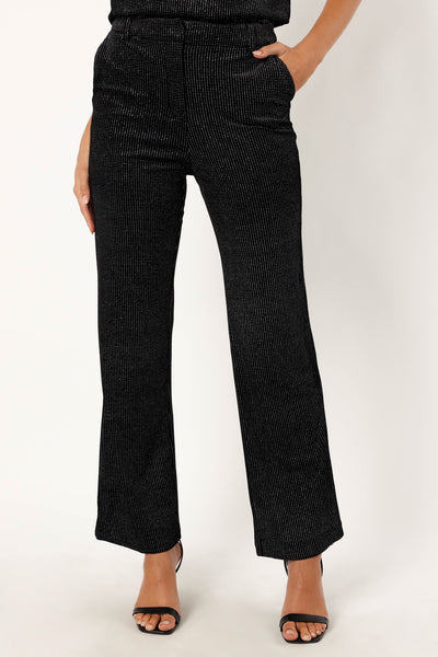 Velvet shimmer pant