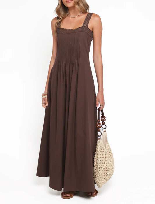 Maxi Dress in Brown
